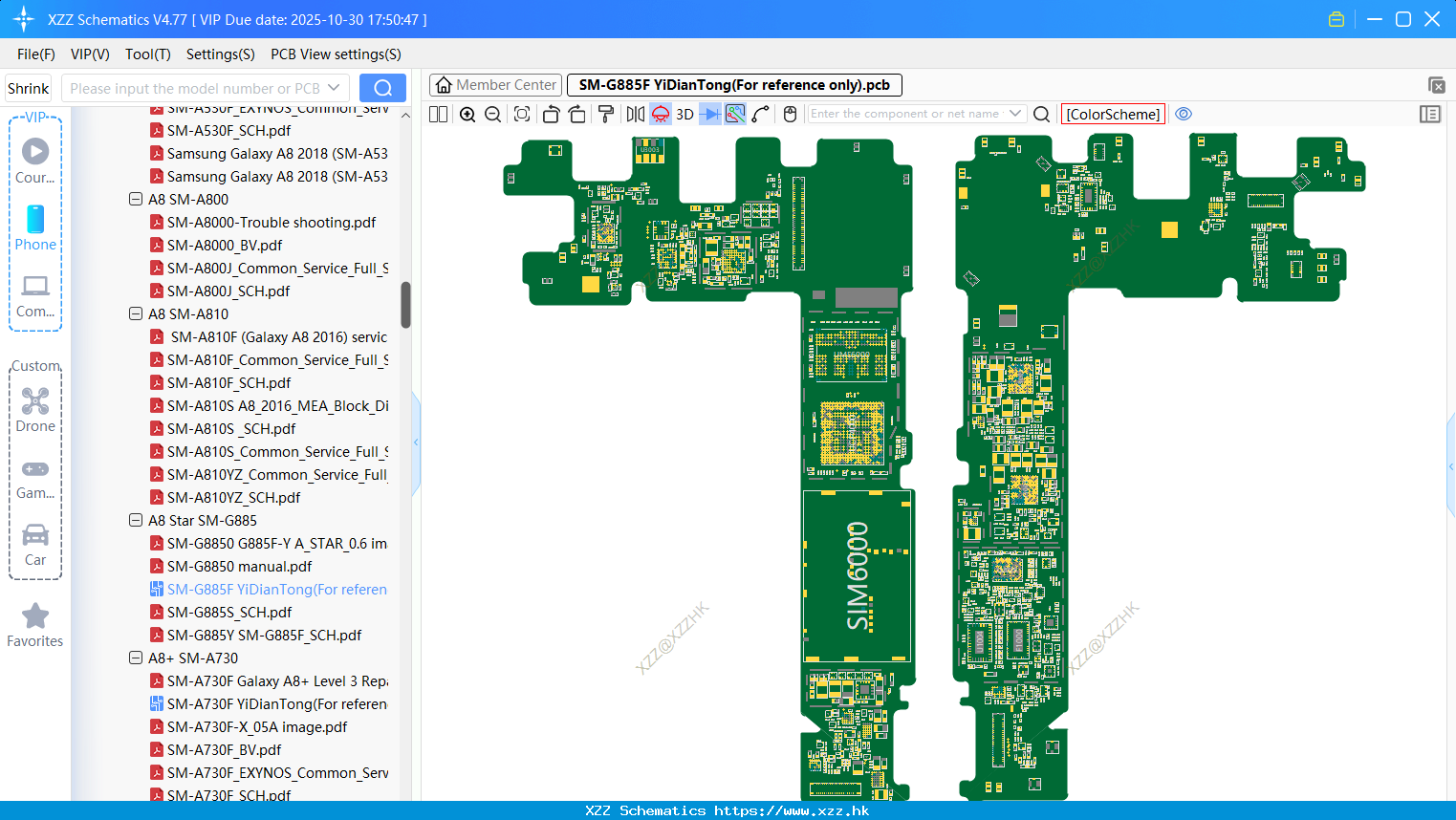 Samsung SM-G885F bitmap(For Reference Only)